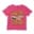 Machi Oru Quater Sollen Unisex Toddler T-Shirt in Hot Pink Color
